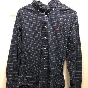 Men’s Polo long sleeve button up